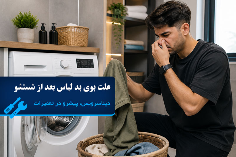 علت بوی بد لباس بعد از شستشو در لباسشویی